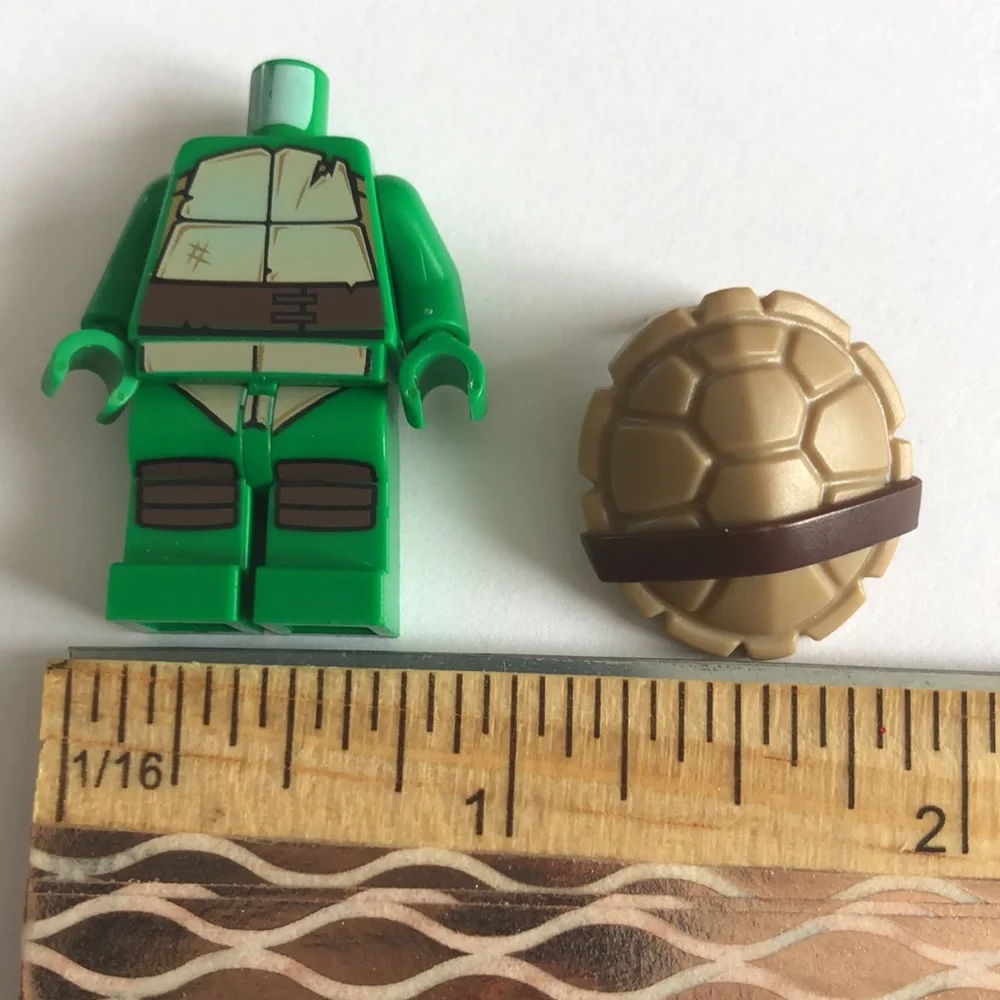 LEGO TMNT Minifig Body LEGO Teenage Mutant Ninga Turtle Minifig Body Only